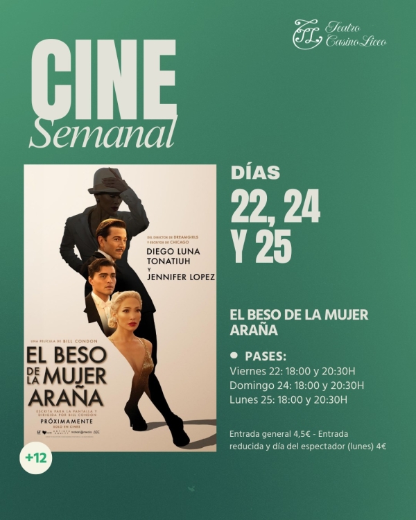 Cine El beso de la mujer araña